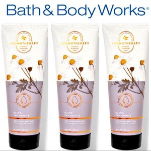 3 Aromatherapy BLACK CHAMOMILE Moisturizing Body Wash